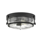 Hinkley Lighting - Harper LED Flush Mount - 3640BK-CS - Canada Light Shop