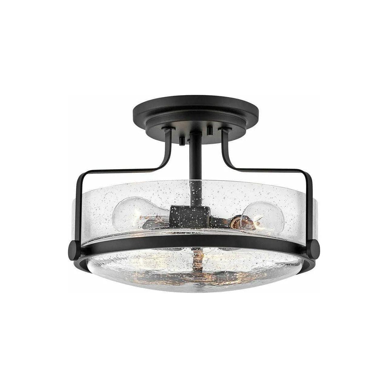 Hinkley Lighting - Harper Semi-Flush Mount - 3641BK-CS - Canada Light Shop