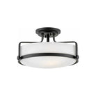 Hinkley Lighting - Harper Semi-Flush Mount - 3643BK - Canada Light Shop