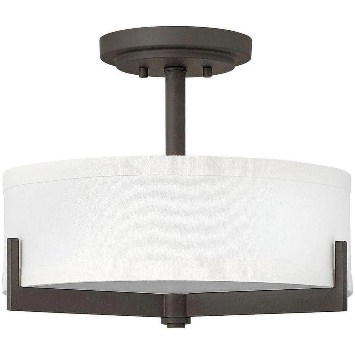 Hinkley Lighting - Hayes 16-Inch Semi-Flush Mount - 4231OZ - Canada Light Shop