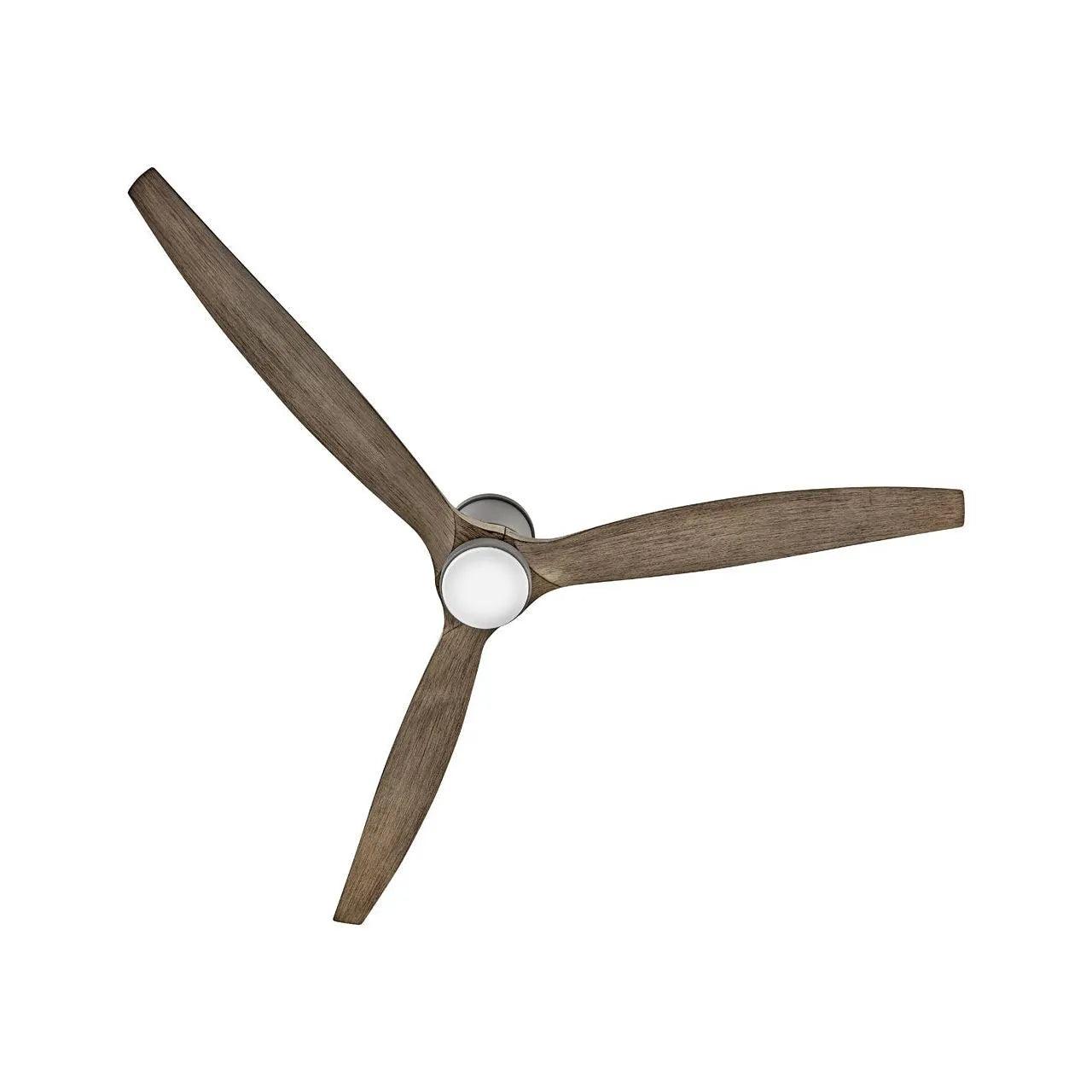 Hinkley Lighting - Hover Flush Ceiling Fan - 900852FBN-LWD - Canada Light Shop