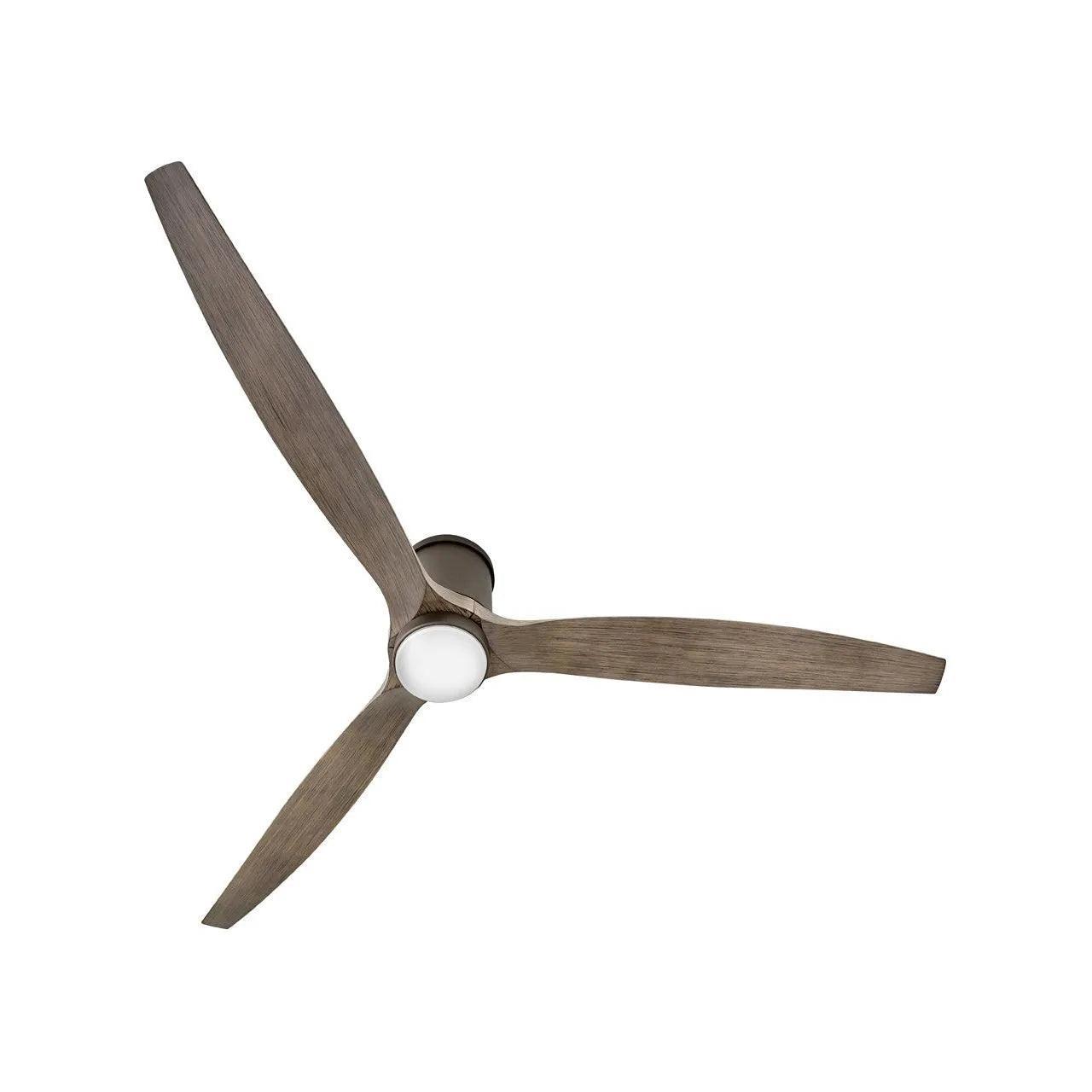 Hinkley Lighting - Hover Flush Ceiling Fan - 900852FBN-LWD - Canada Light Shop