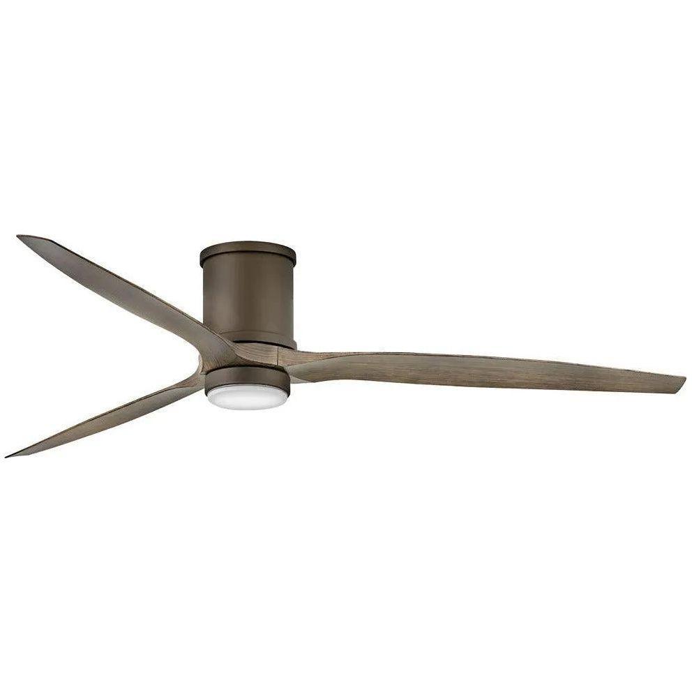 Hinkley Lighting - Hover Flush Ceiling Fan - 900872FMM-LWD - Canada Light Shop