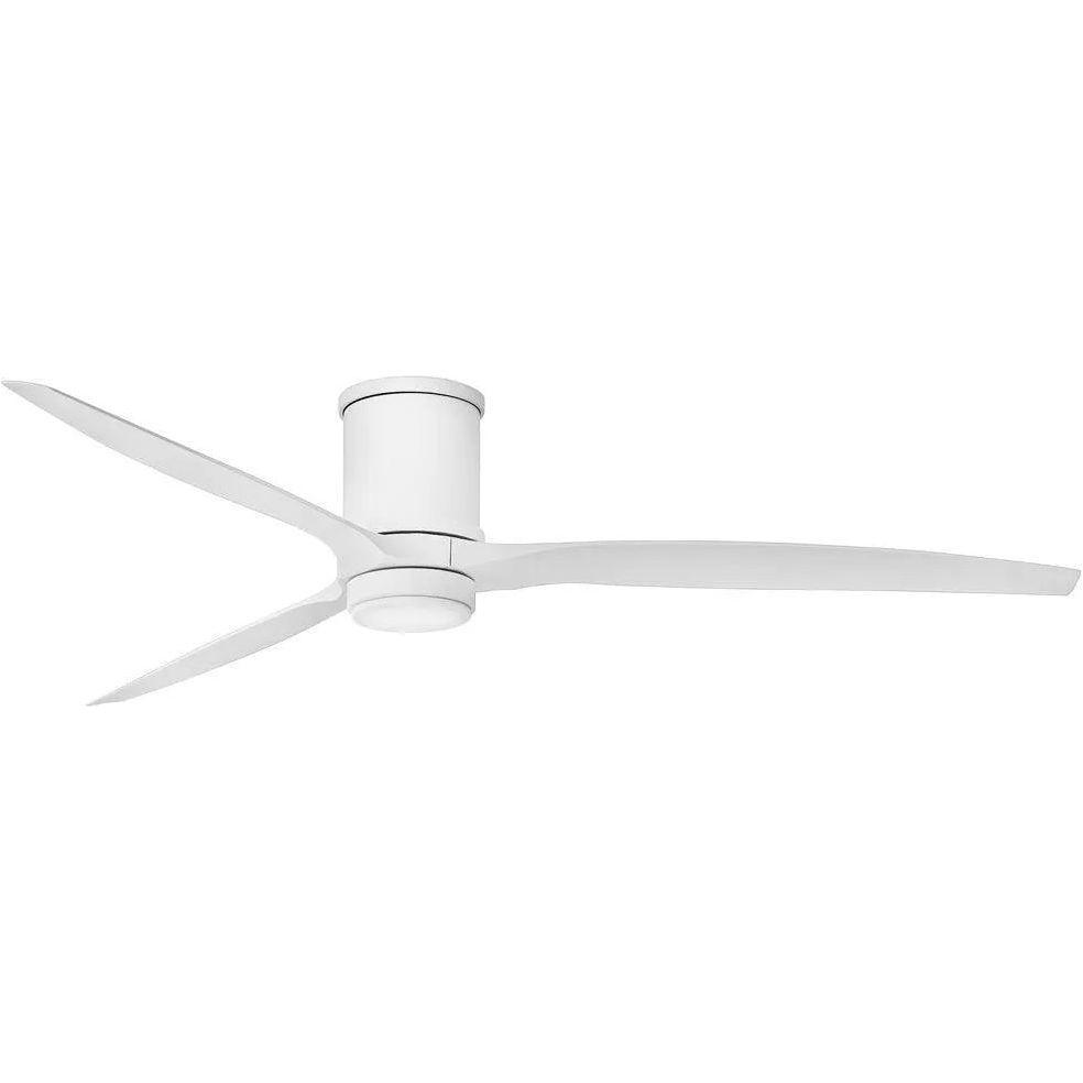 Hinkley Lighting - Hover Flush Ceiling Fan - 900872FMW-LWD - Canada Light Shop