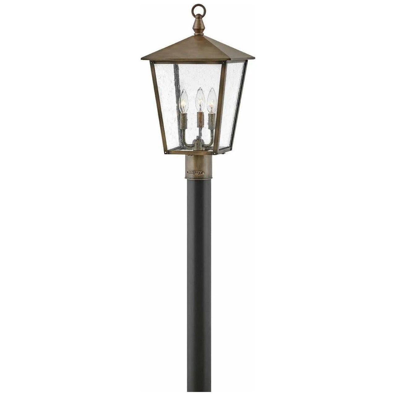 Hinkley Lighting - Huntersfield Post Top or Pier Mount Lantern - 14061BU - Canada Light Shop