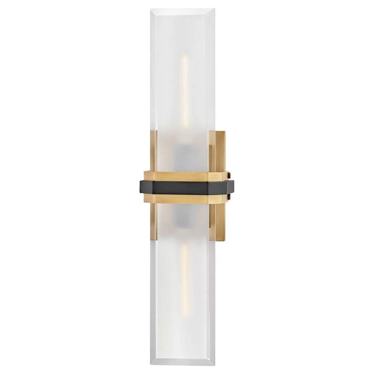Hinkley Lighting - Kipton LED Wall Sconce - 50942HB-BK - Canada Light Shop