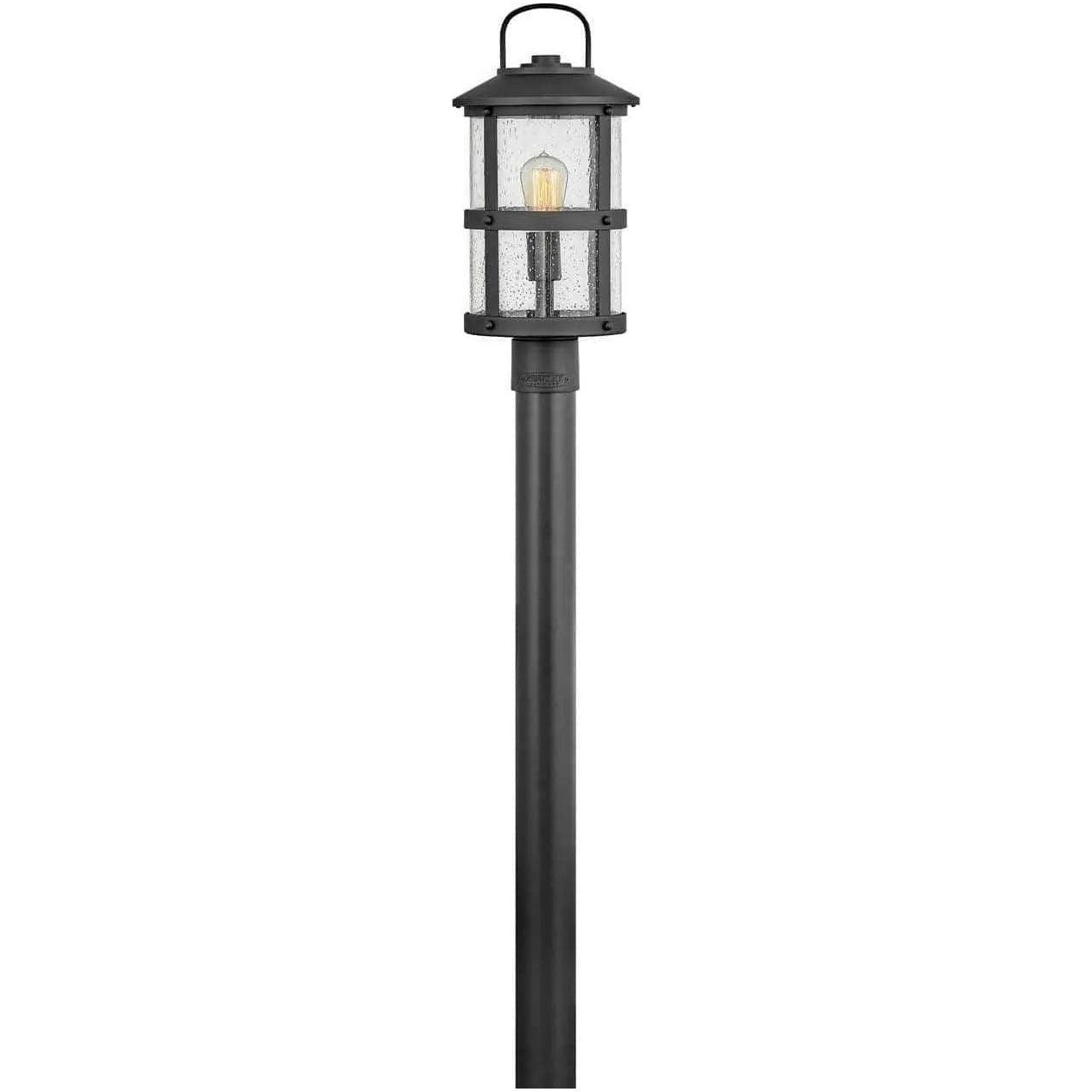 Hinkley Lighting - Lakehouse 19-Inch Outdoor Post Mount - 2687BK - Canada Light Shop