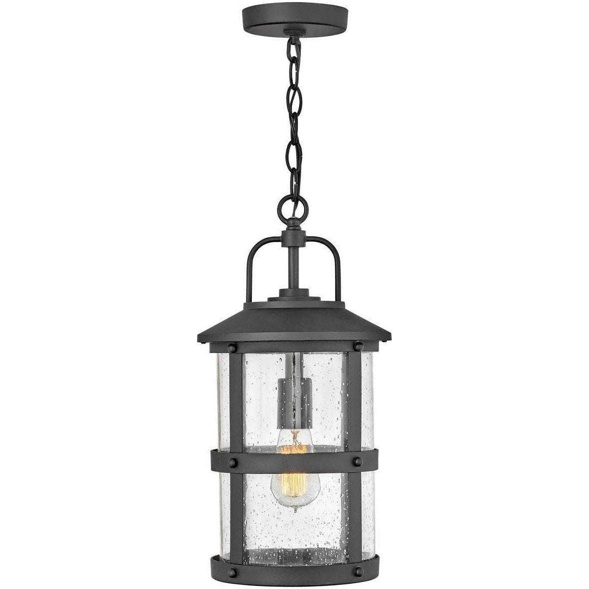 Hinkley Lighting - Lakehouse 9-Inch Outdoor Hanging Lantern - 2682BK - Canada Light Shop