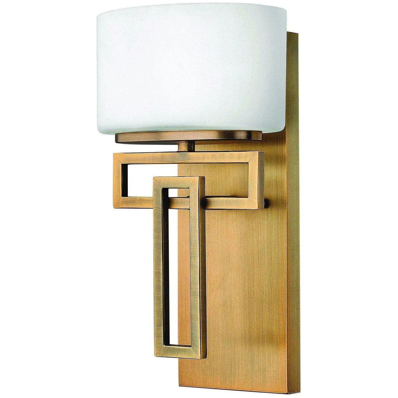 Hinkley Lighting - Lanza 12-Inch Single Vanity - 5100BR-LED - Canada Light Shop