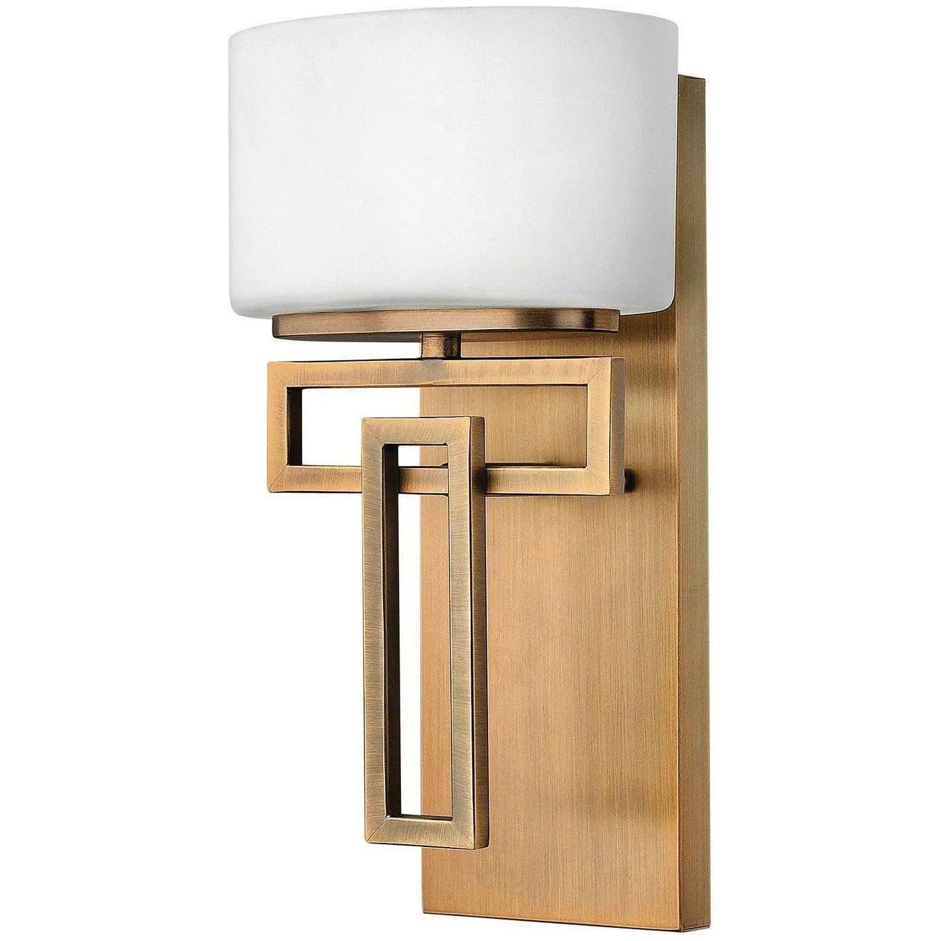 Hinkley Lighting - Lanza 12-Inch Single Vanity - 5100BR - Canada Light Shop