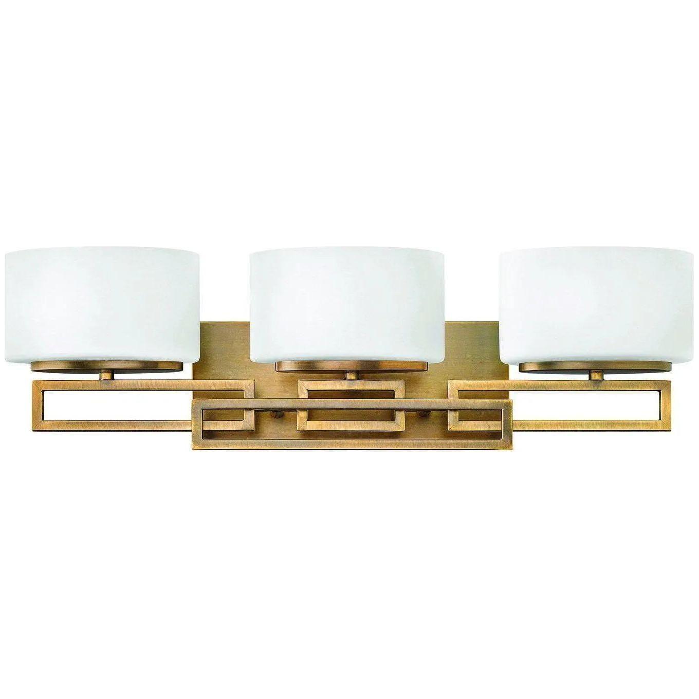 Hinkley Lighting - Lanza 25-Inch Three Light Bath - 5103BR-LED - Canada Light Shop