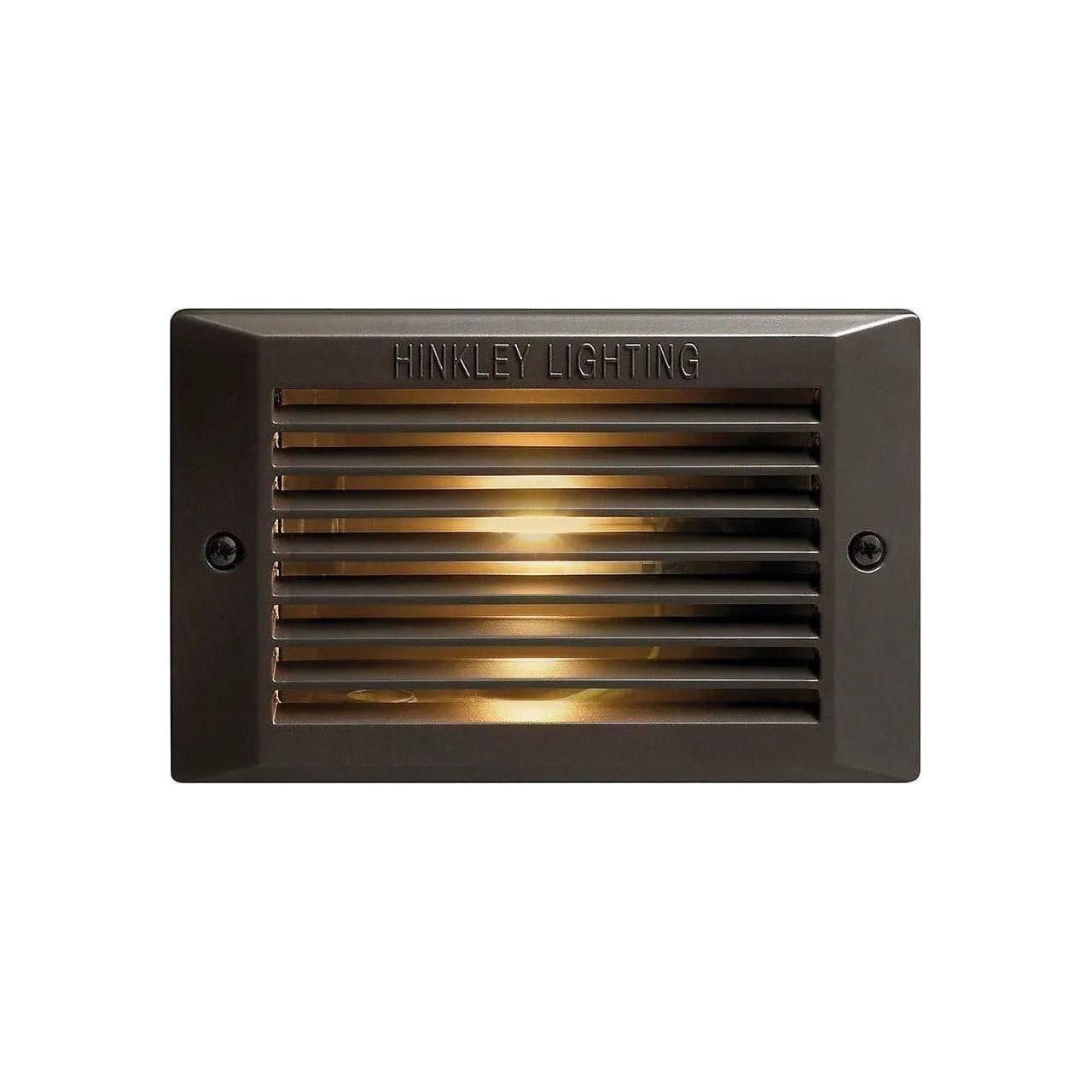 Hinkley Lighting - Louvered Step Light - 58015BZ-LL - Canada Light Shop