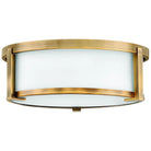 Hinkley Lighting - Lowell 13-Inch Flush Mount - 3241BR - Canada Light Shop