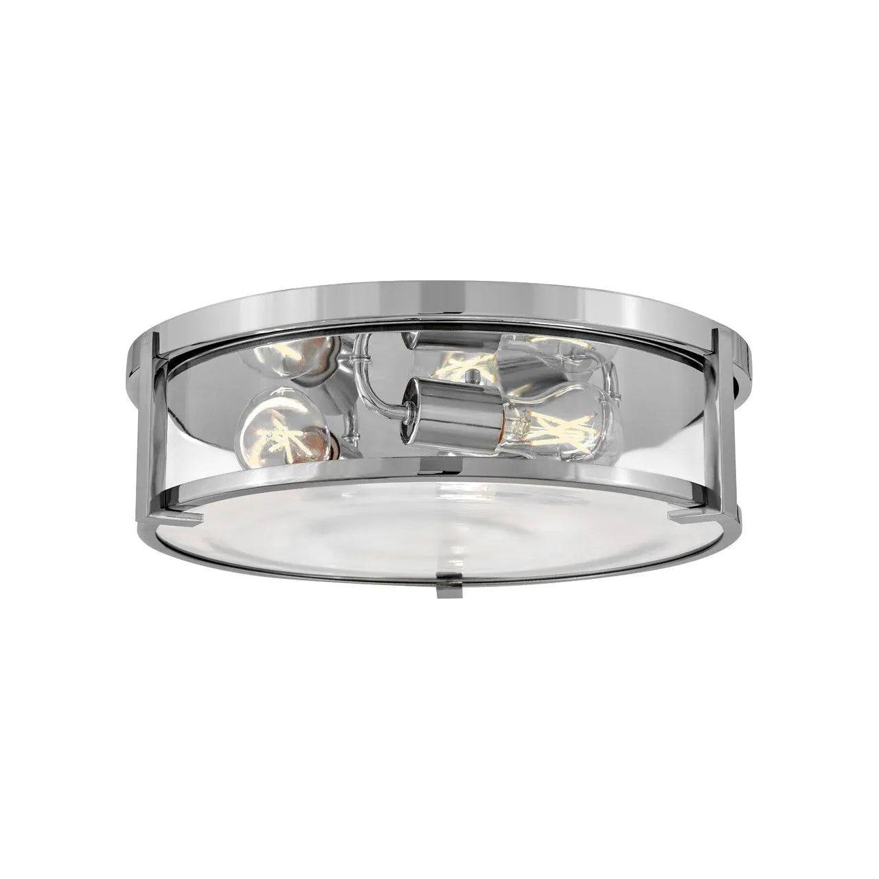 Hinkley Lighting - Lowell LED Flush Mount - 3243CM-CL - Canada Light Shop