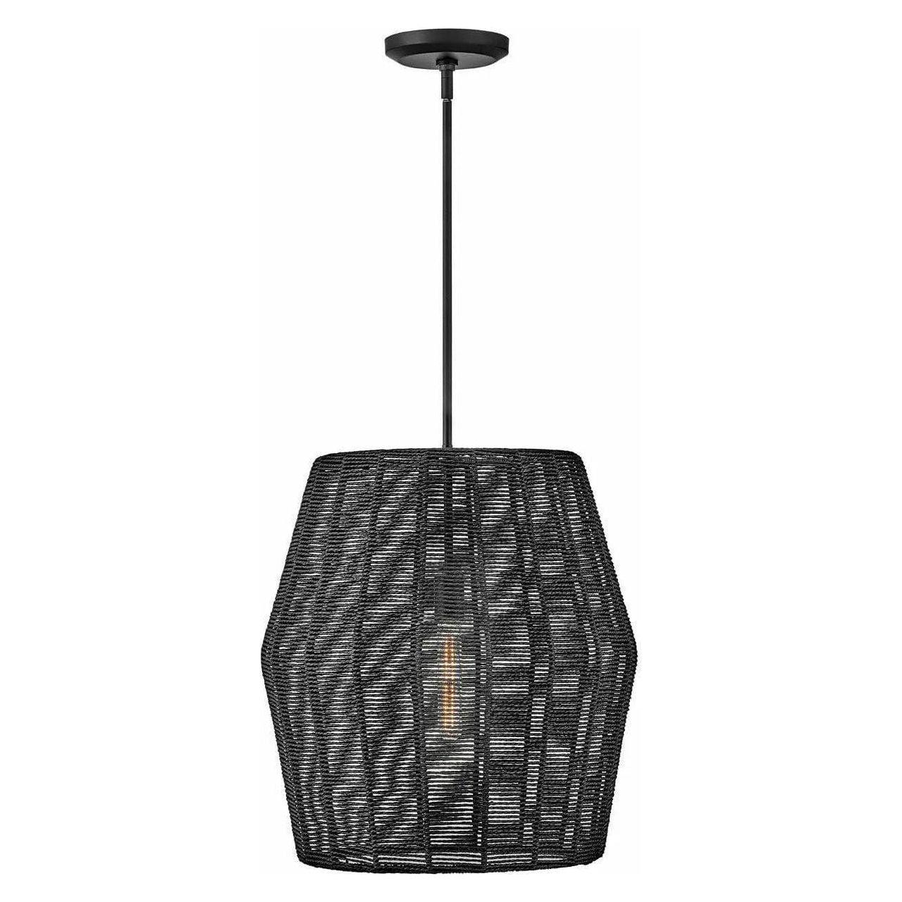 Hinkley Lighting - Luca Pendant - 40387BLK - Canada Light Shop