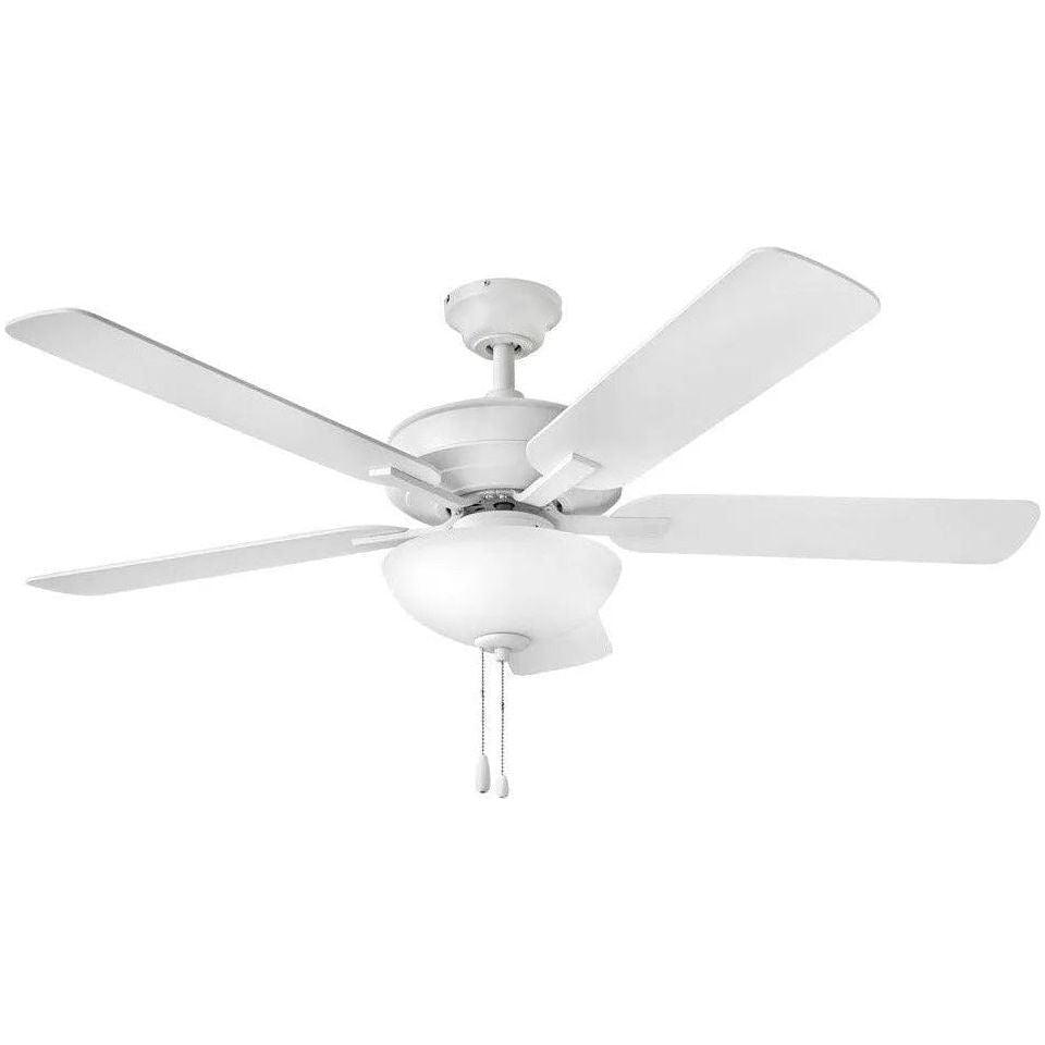 Hinkley Lighting - Metro Illuminated Ceiling Fan - 903352FCW-LIA - Canada Light Shop