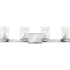 Hinkley Lighting - Miley 30-Inch Four Light Bath - 5054CM-CL - Canada Light Shop