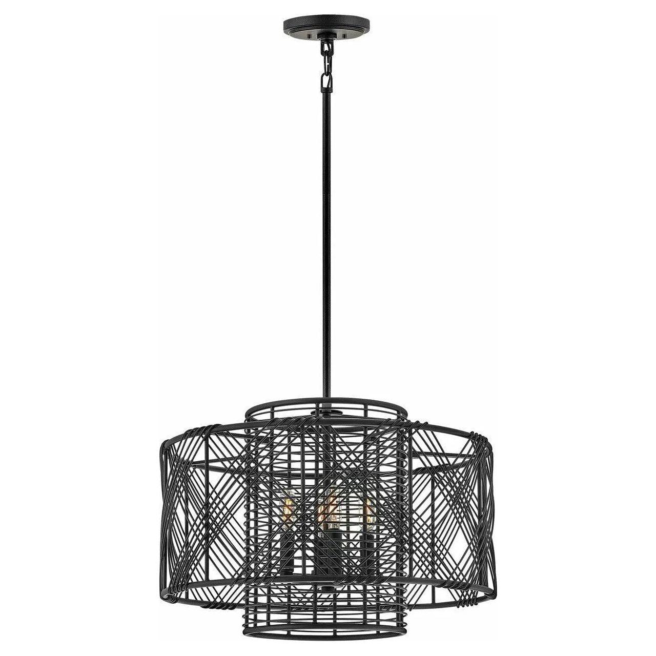 Hinkley Lighting - Nikko Pendant - 41063BLK - Canada Light Shop