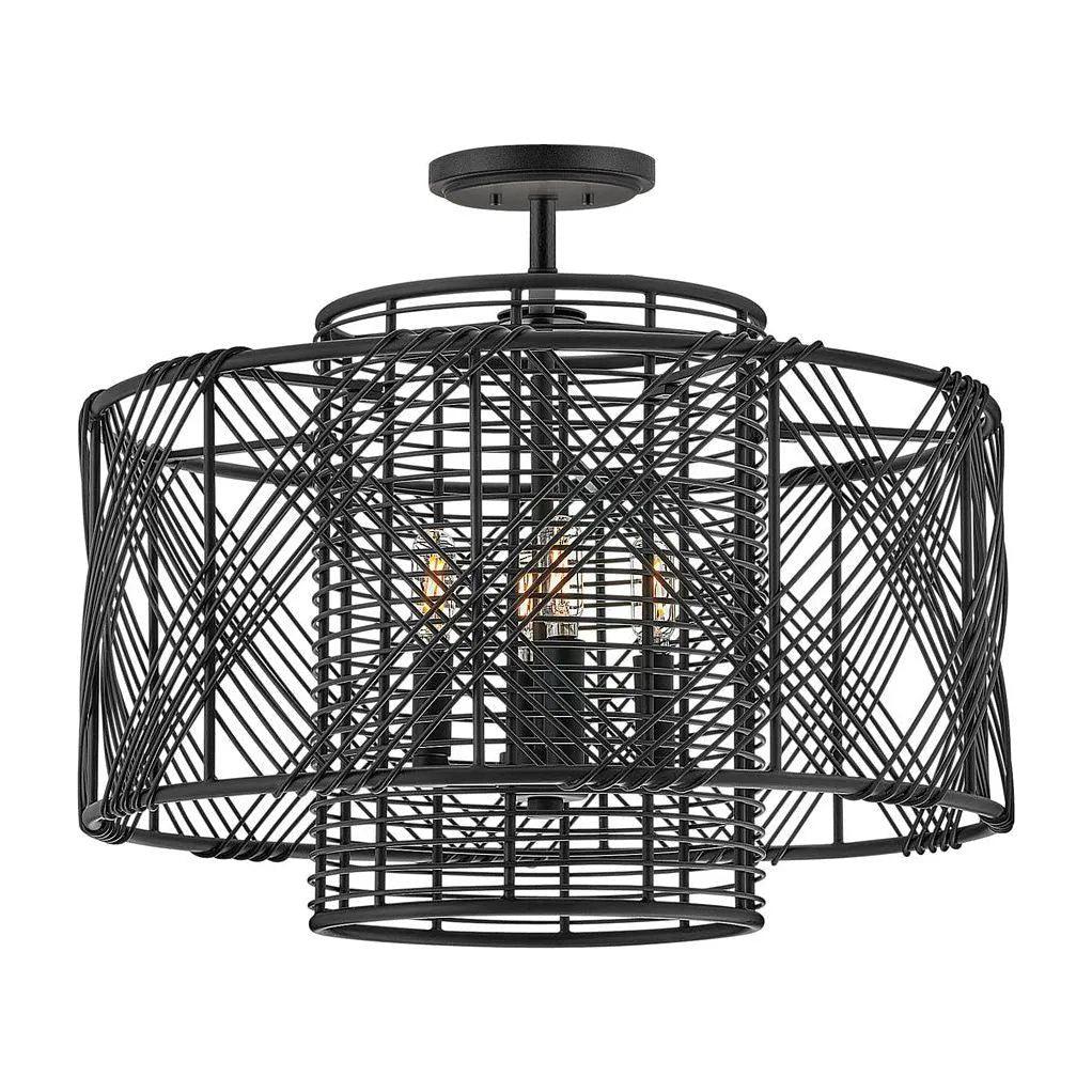 Hinkley Lighting - Nikko Pendant - 41063BLK - Canada Light Shop