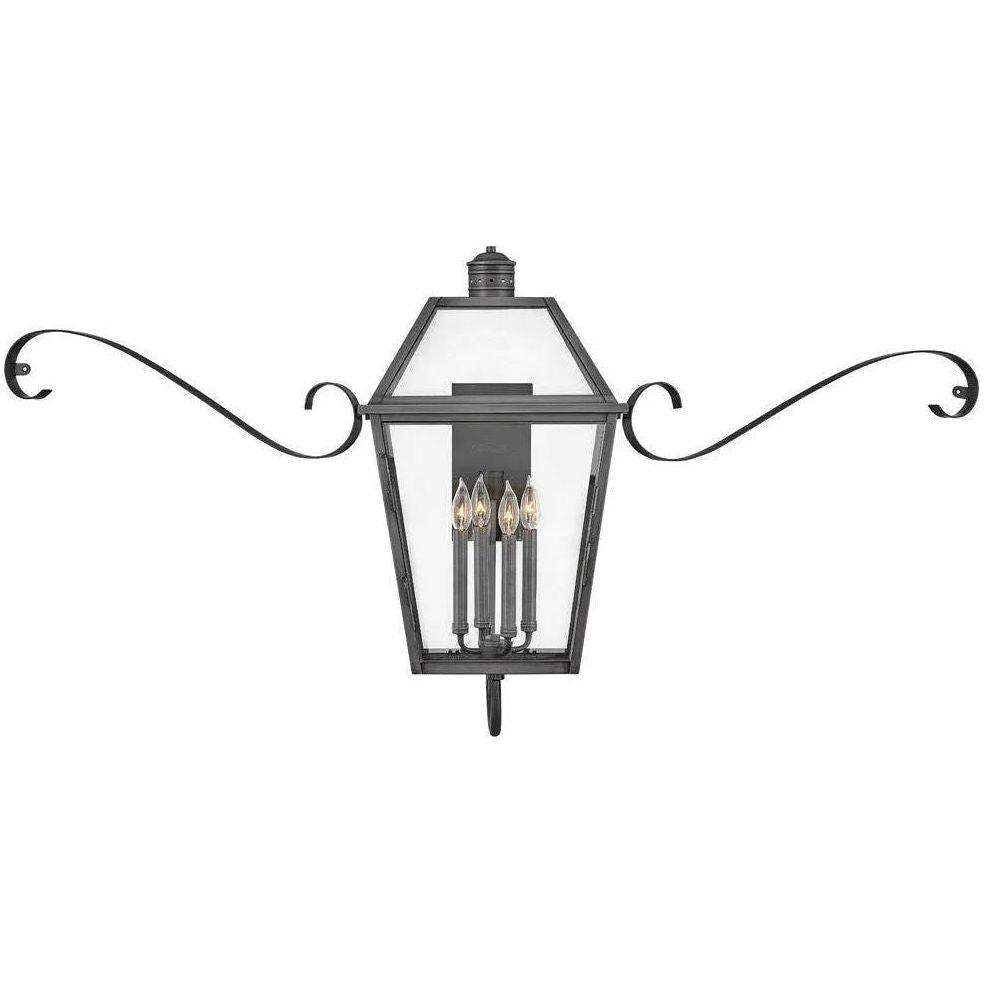 Hinkley Lighting - Nouvelle 31-Inch Outdoor Wall Mount - 2775BLB-SCR - Canada Light Shop