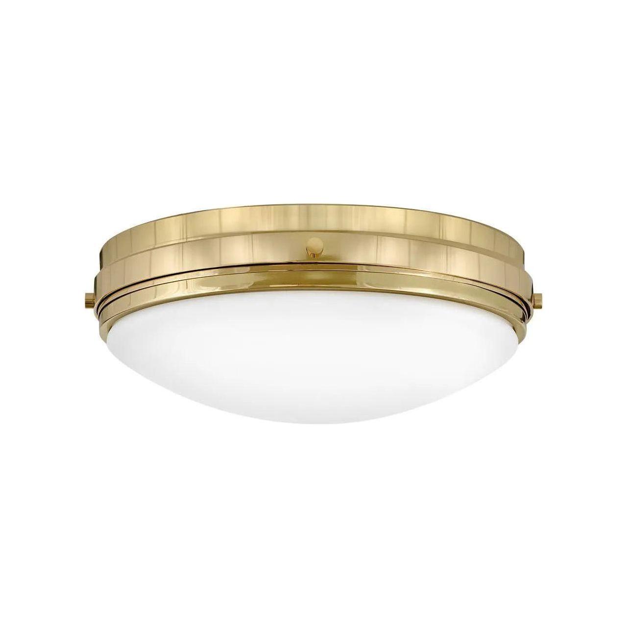 Hinkley Lighting - Oliver LED Flush Mount - 39053BBR - Canada Light Shop