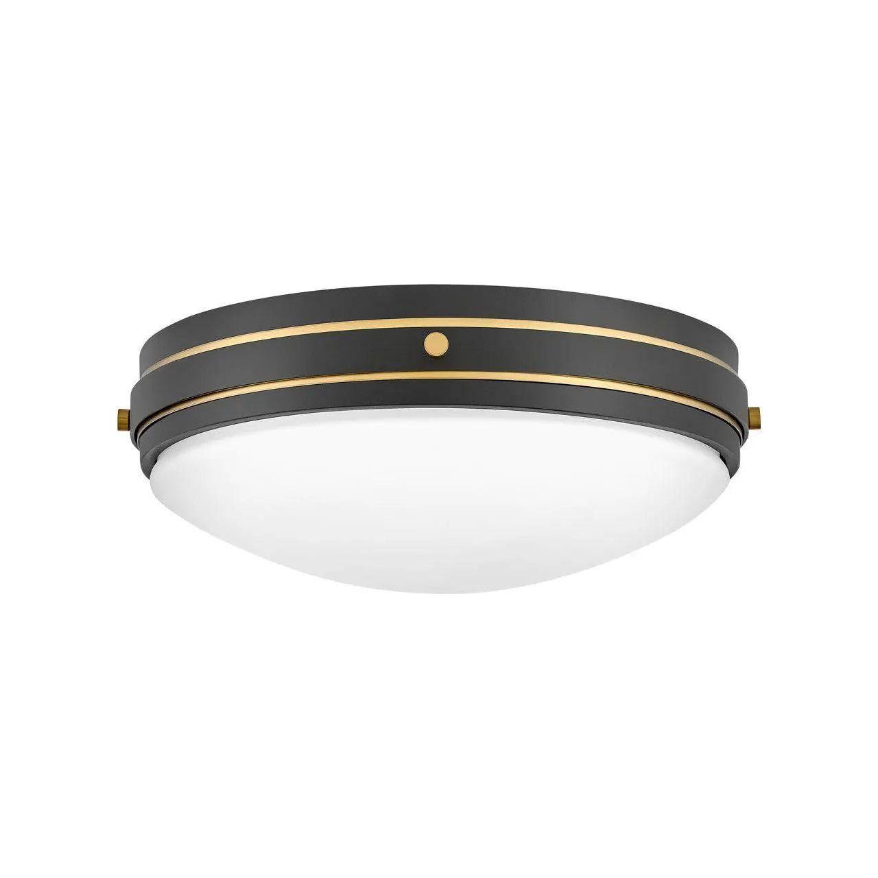 Hinkley Lighting - Oliver LED Flush Mount - 39053BK - Canada Light Shop