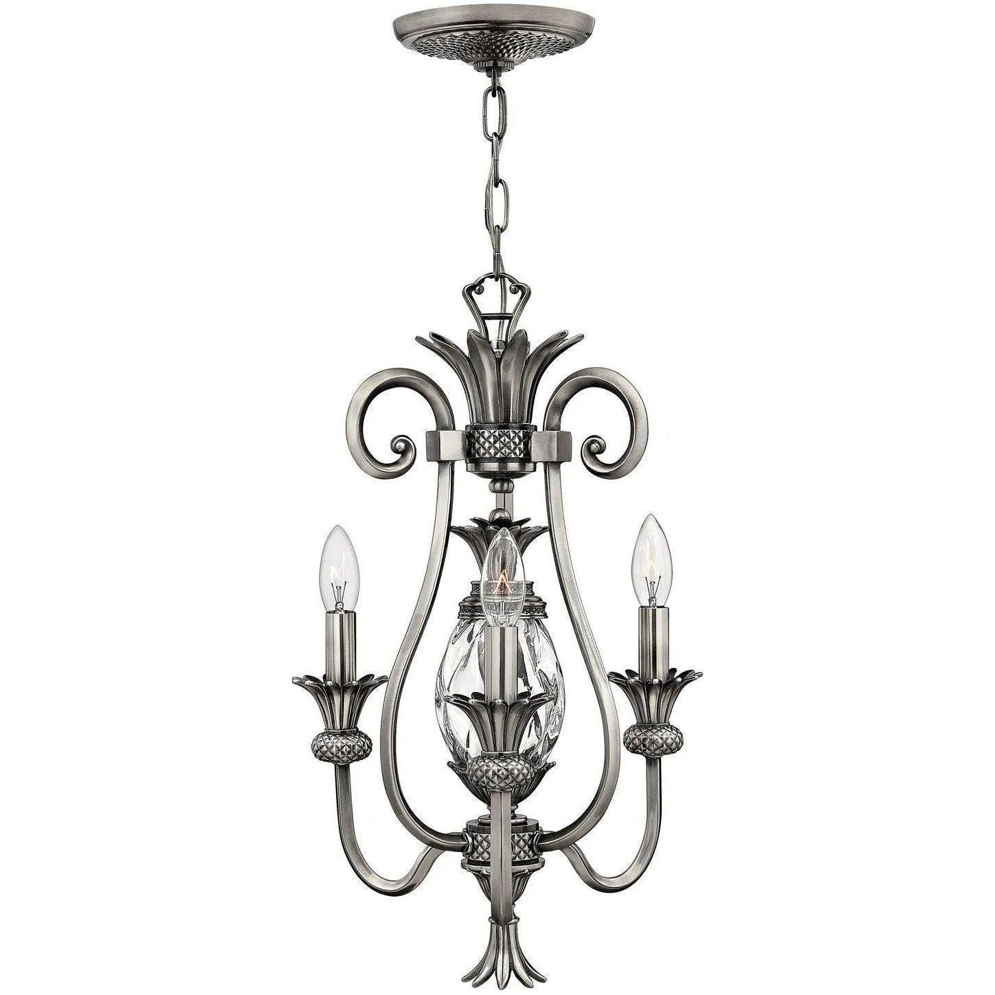 Hinkley Lighting - Plantation 13-Inch Chandelier - 4103PL - Canada Light Shop