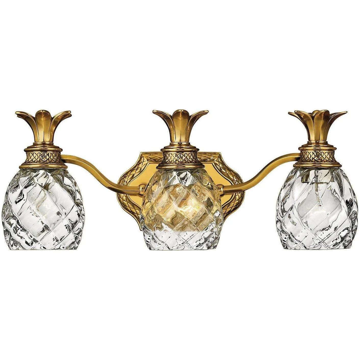 Hinkley Lighting - Plantation 21-Inch Three Light Bath - 5313BB - Canada Light Shop