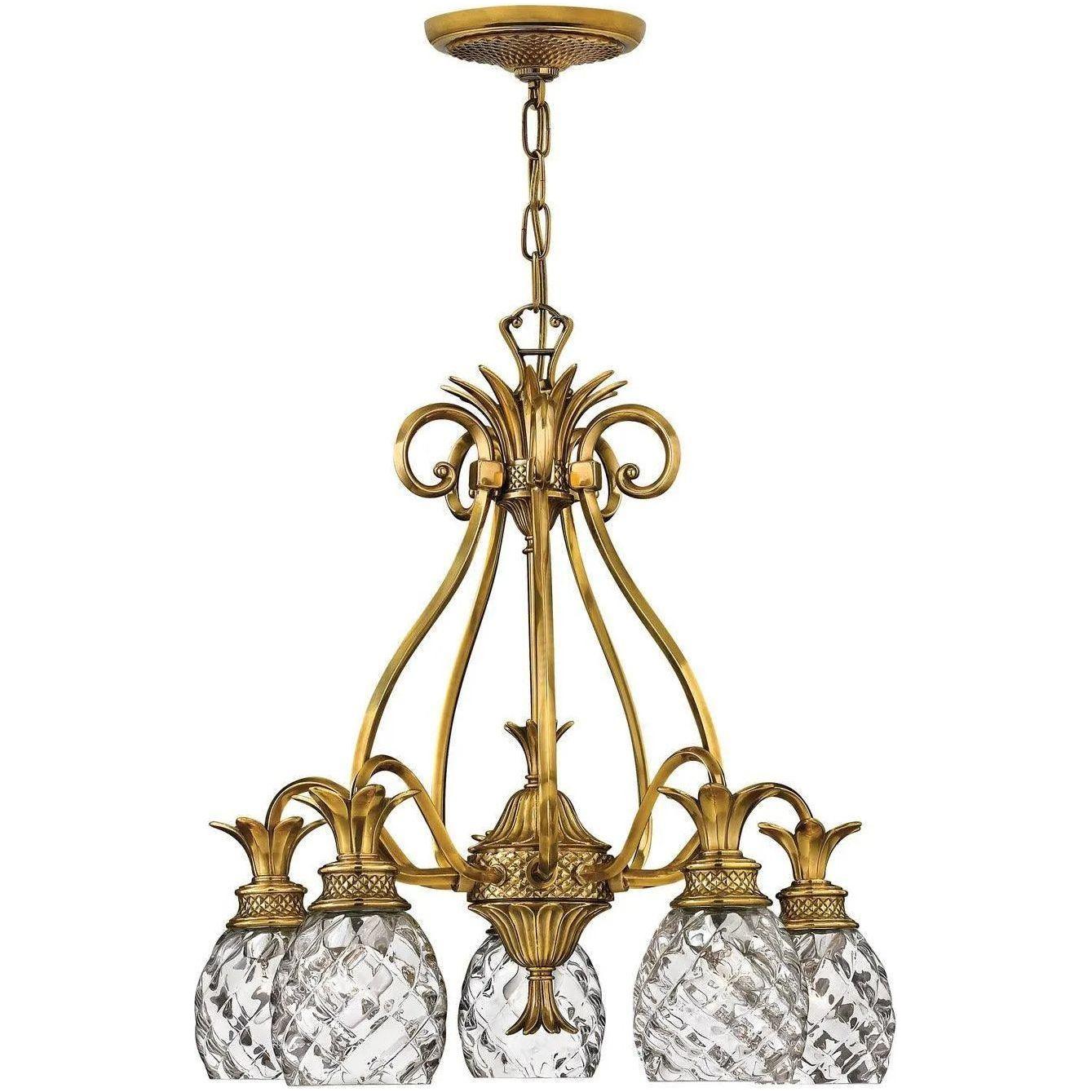 Hinkley Lighting - Plantation 22-Inch Chandelier - 4885BB - Canada Light Shop