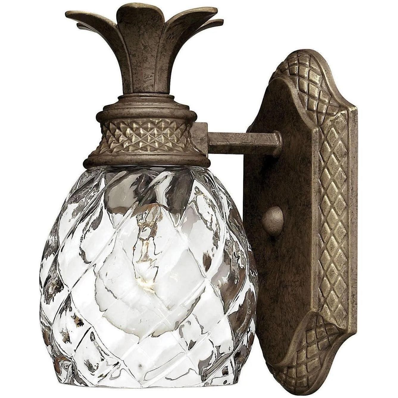 Hinkley Lighting - Plantation 9-Inch Single Vanity - 5310PZ - Canada Light Shop