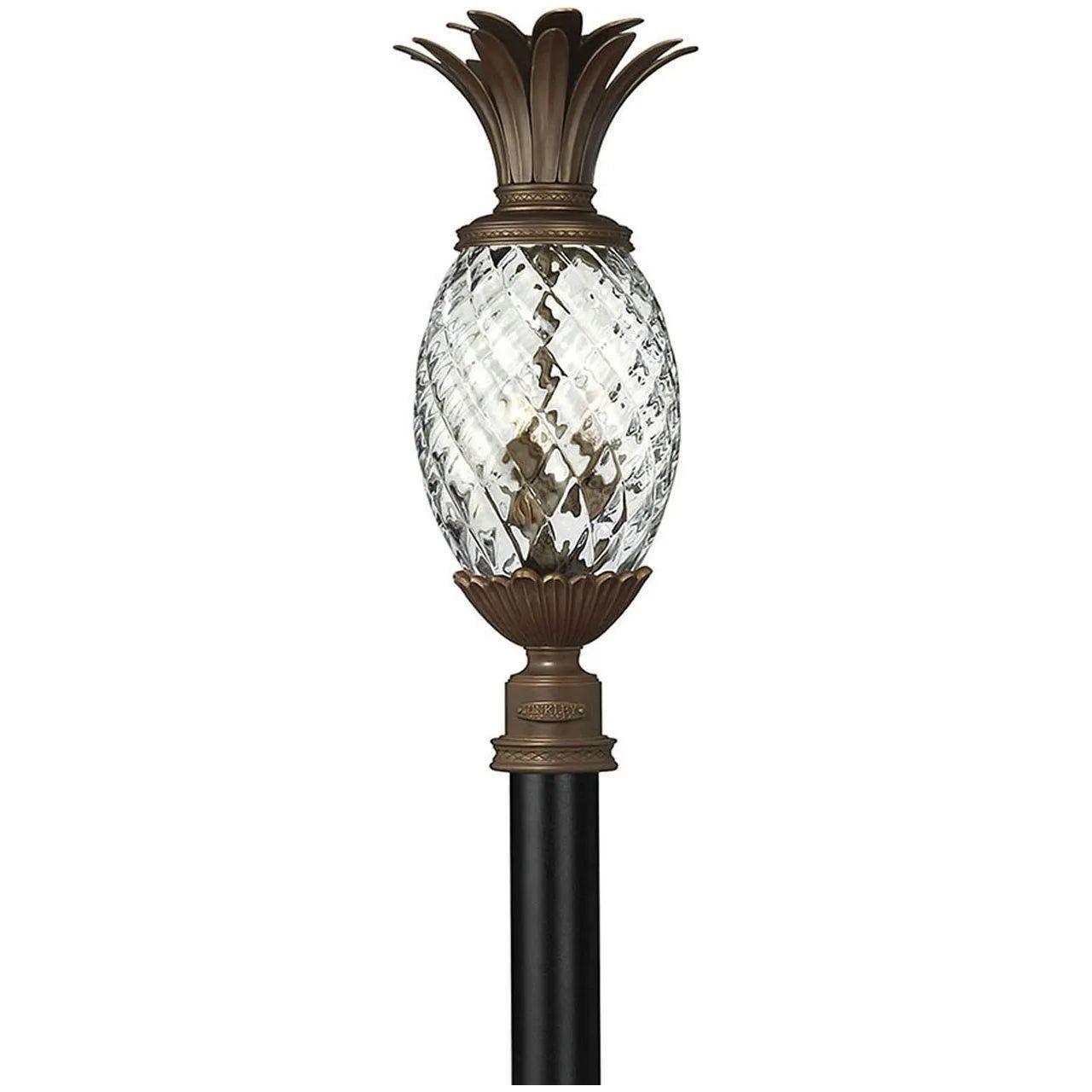 Hinkley Lighting - Plantation LED Post Top or Pier Mount Lantern - 2221CB-LV - Canada Light Shop