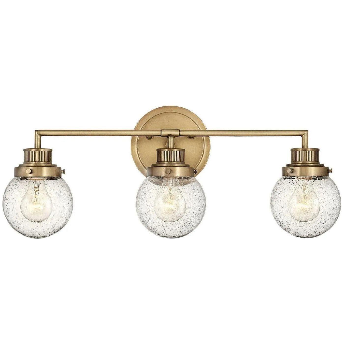 Hinkley Lighting - Poppy 24-Inch Three Light Bath - 5933HB - Canada Light Shop