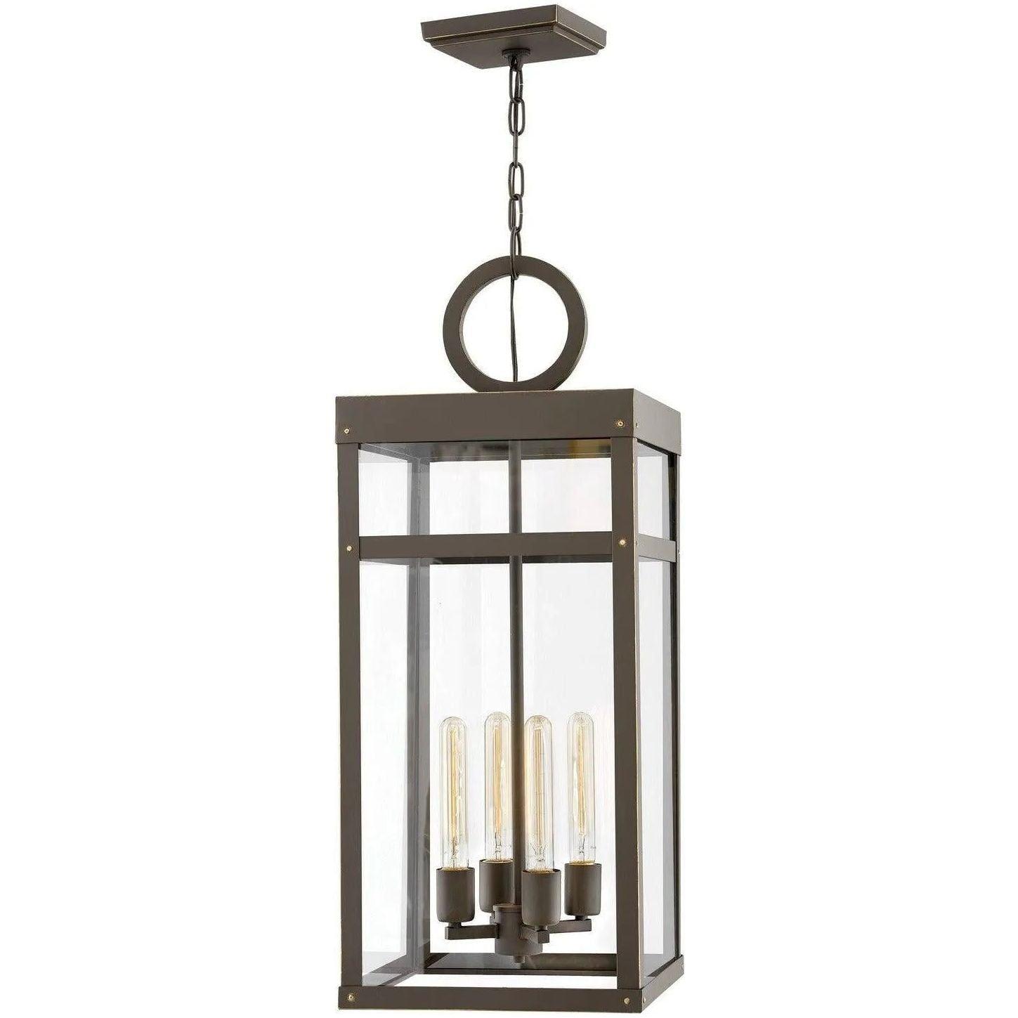 Hinkley Lighting - Porter 12-Inch Outdoor Hanging Lantern - 2808OZ - Canada Light Shop