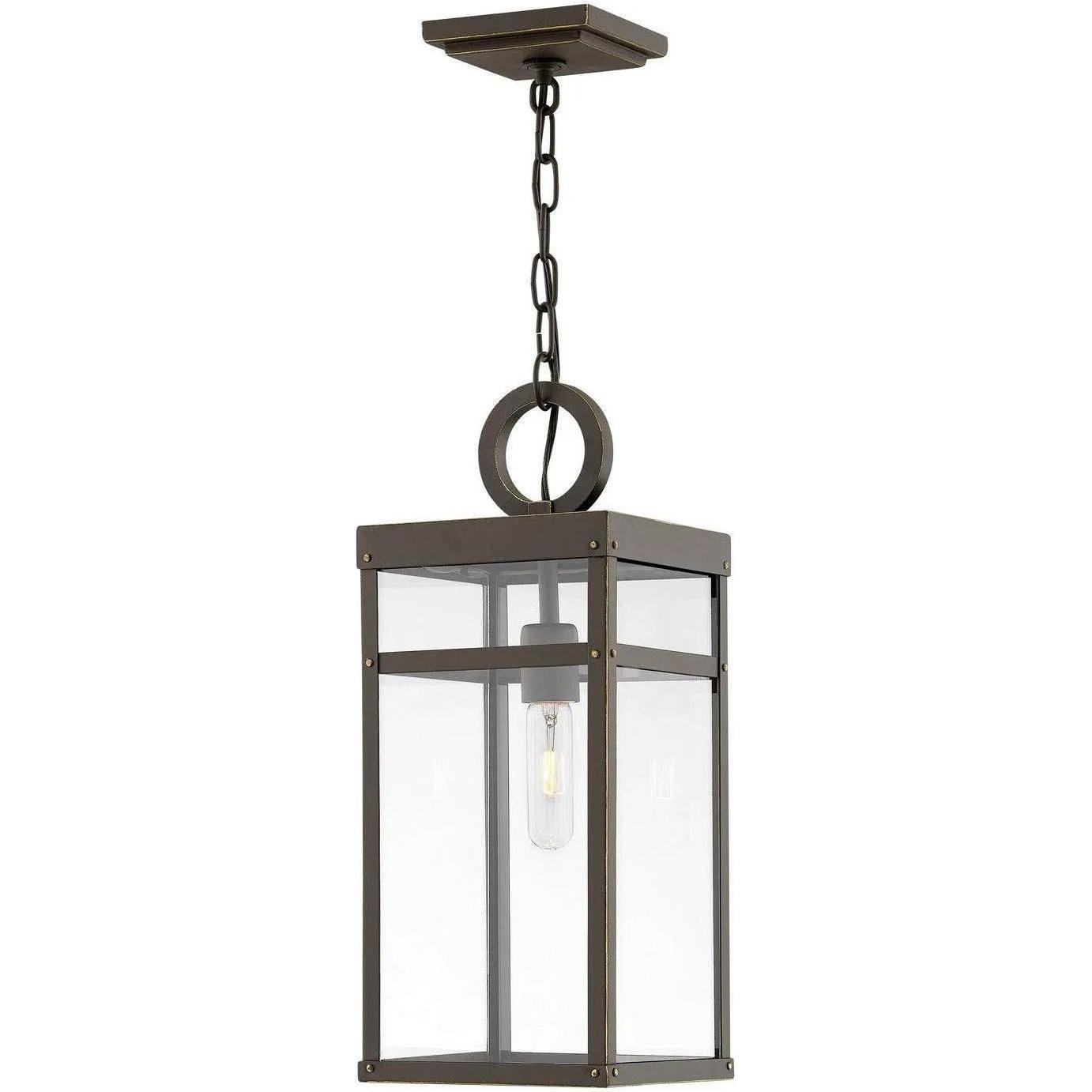 Hinkley Lighting - Porter 7-Inch Outdoor Hanging Lantern - 2802OZ - Canada Light Shop