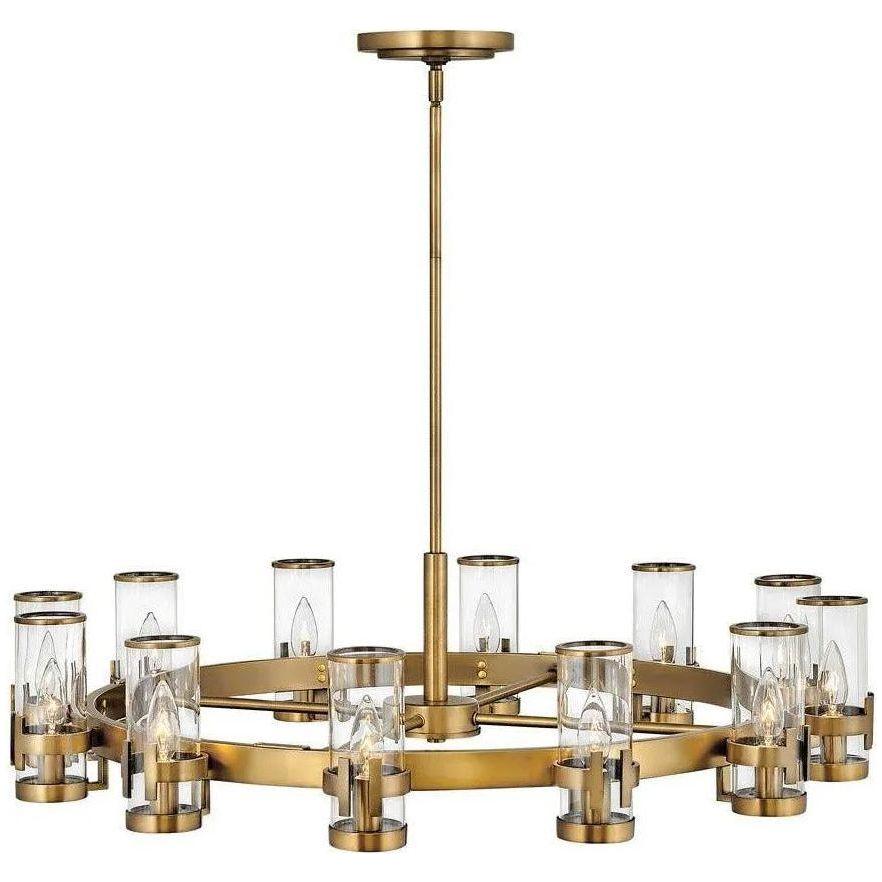 Hinkley Lighting - Reeve 35-Inch Chandelier - 38109HB - Canada Light Shop