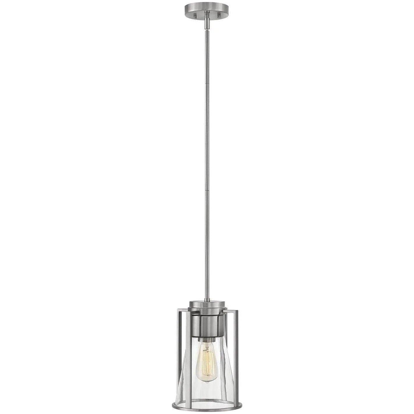 Hinkley Lighting - Refinery 7-Inch Pendant - 63307BN-CL - Canada Light Shop