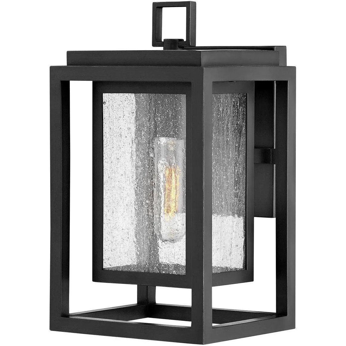 Hinkley Lighting - Republic 12-Inch Outdoor Wall Mount - 1000BK - Canada Light Shop