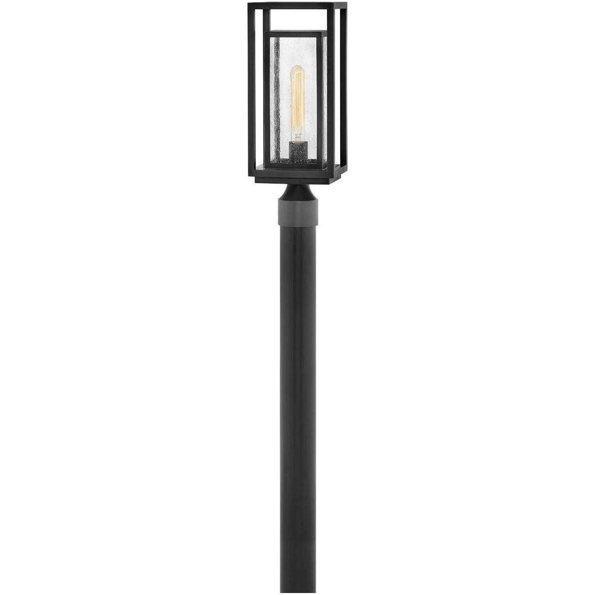 Hinkley Lighting - Republic 17-Inch Outdoor Post Mount - 1001BK - Canada Light Shop