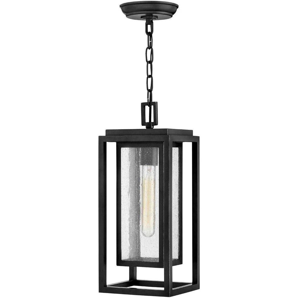 Hinkley Lighting - Republic 7-Inch Outdoor Hanging Lantern - 1002BK - Canada Light Shop