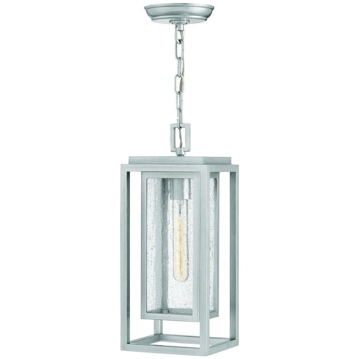 Hinkley Lighting - Republic 7-Inch Outdoor Hanging Lantern - 1002SI - Canada Light Shop