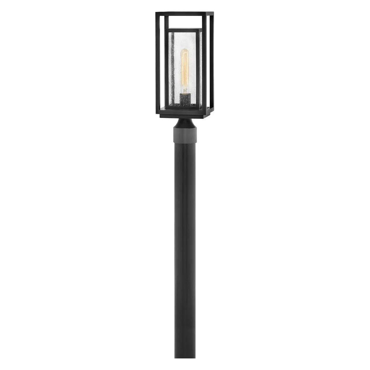 Hinkley Lighting - Republic LED Post Top or Pier Mount Lantern - 1001BK-LV - Canada Light Shop