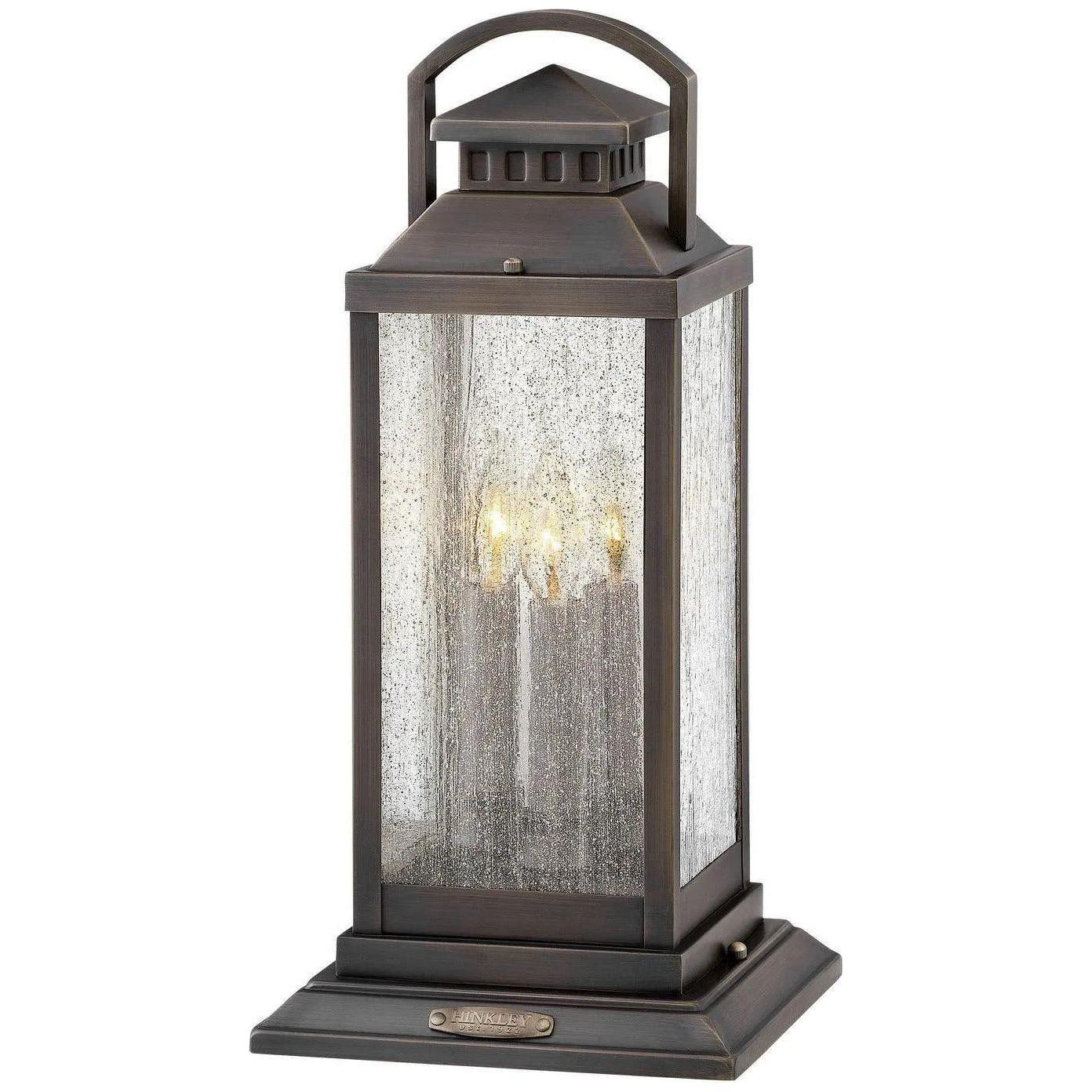Hinkley Lighting - Revere 21-Inch Outdoor Post Mount - 1187BLB - Canada Light Shop