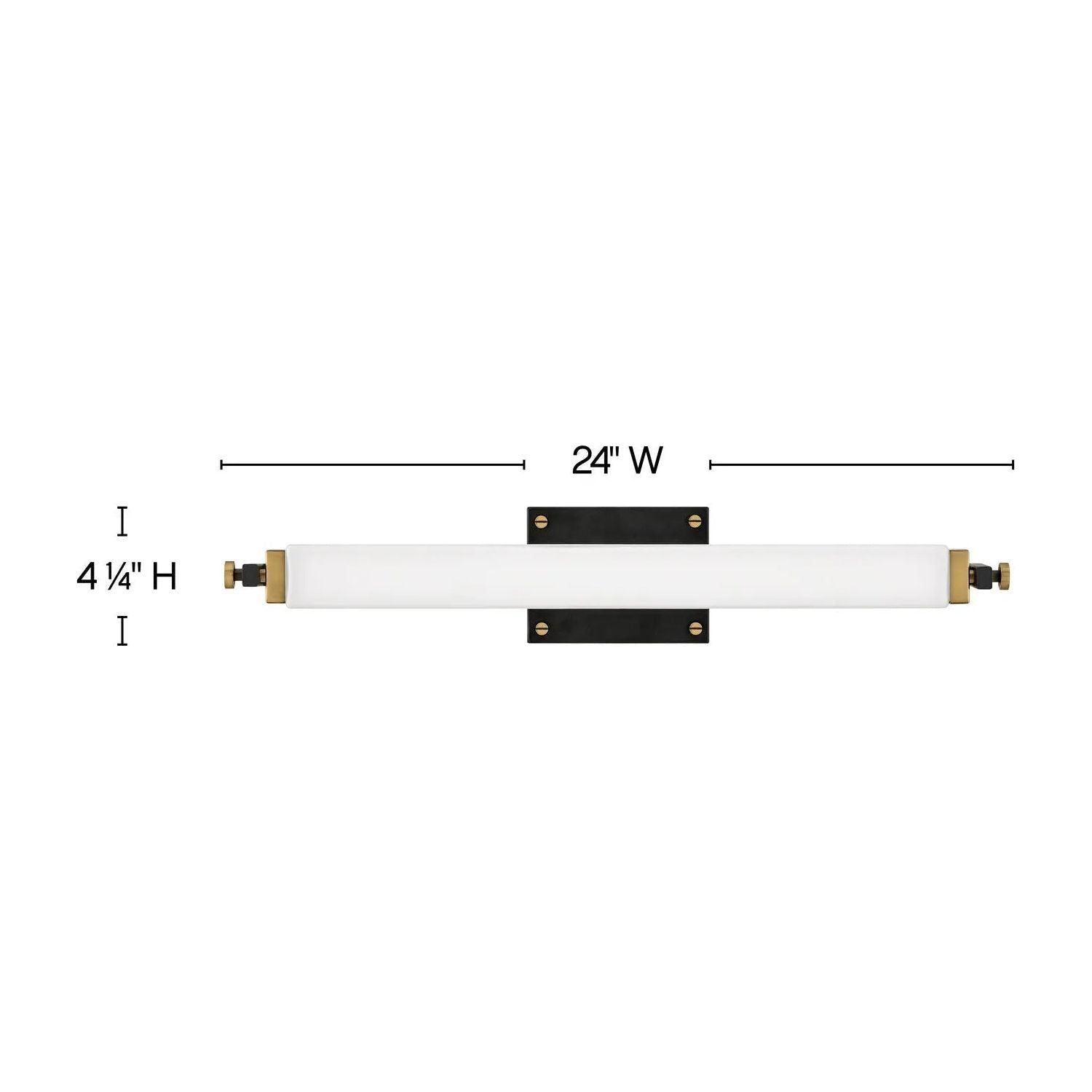 Hinkley Lighting - Rollins LED Wall Sconce - 51090BK-CM - Canada Light Shop