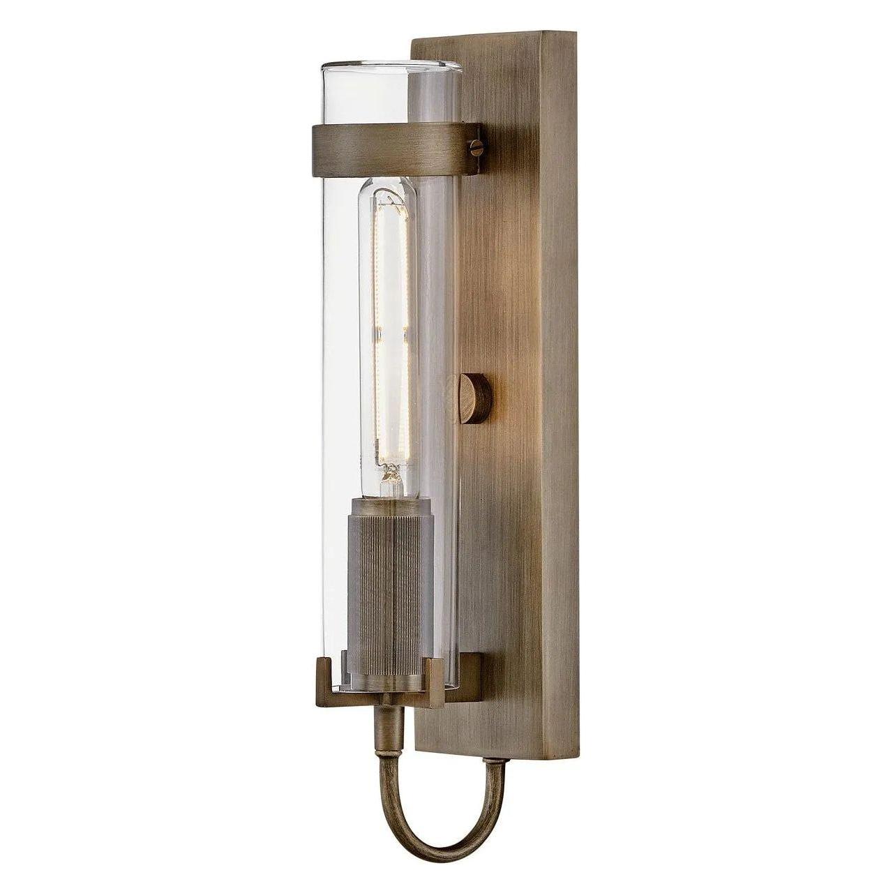 Hinkley Lighting - Ryden LED Wall Mount Lantern - 13200BU - Canada Light Shop