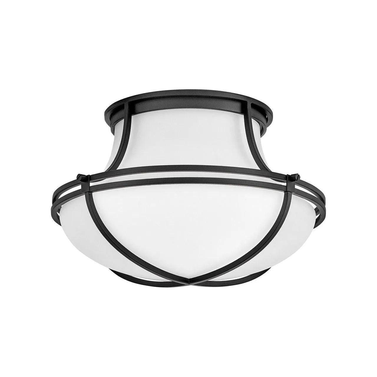 Hinkley Lighting - Saddler LED Flush Mount - 44491BK - Canada Light Shop