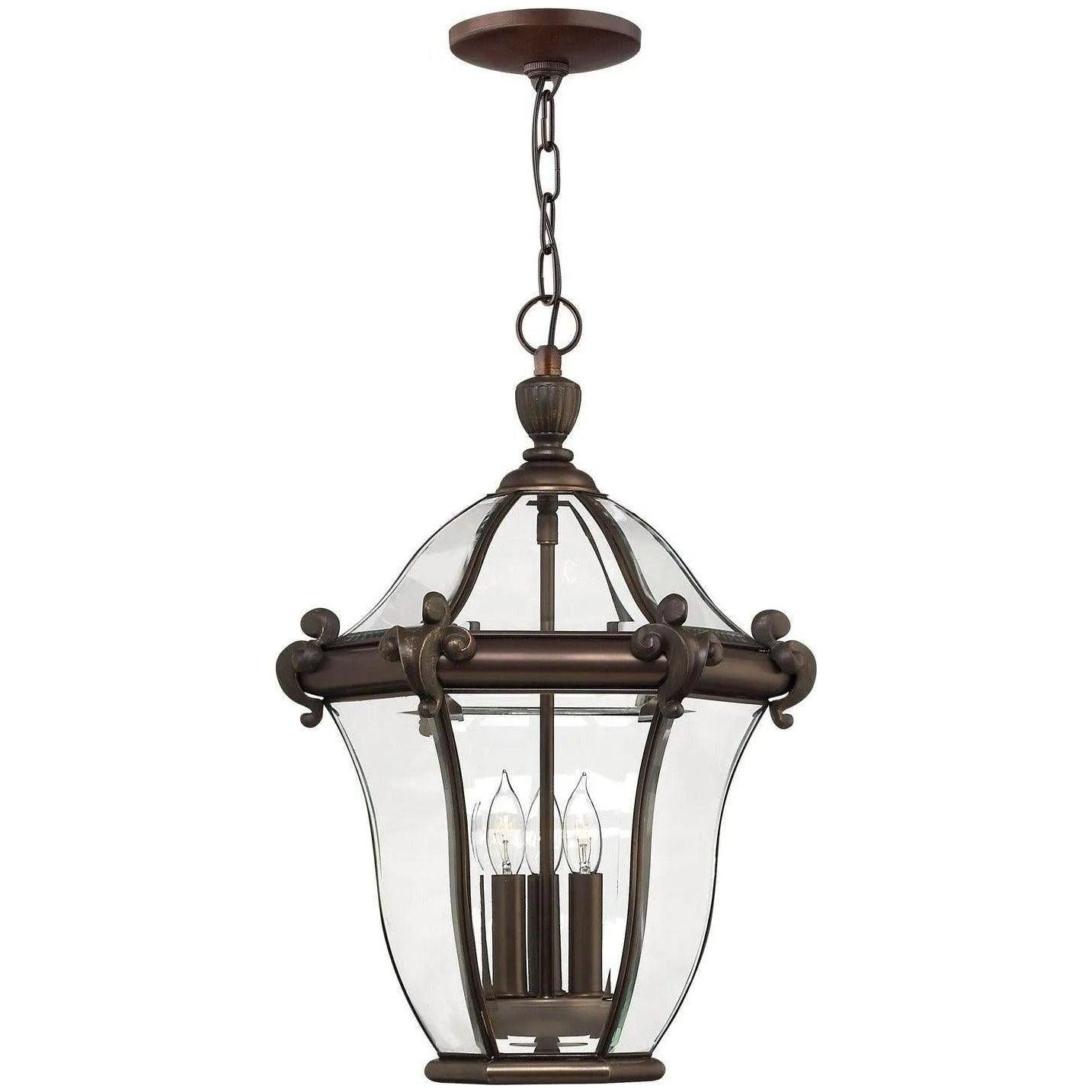 Hinkley Lighting - San Clemente 14-Inch Outdoor Hanging Lantern - 2442CB - Canada Light Shop