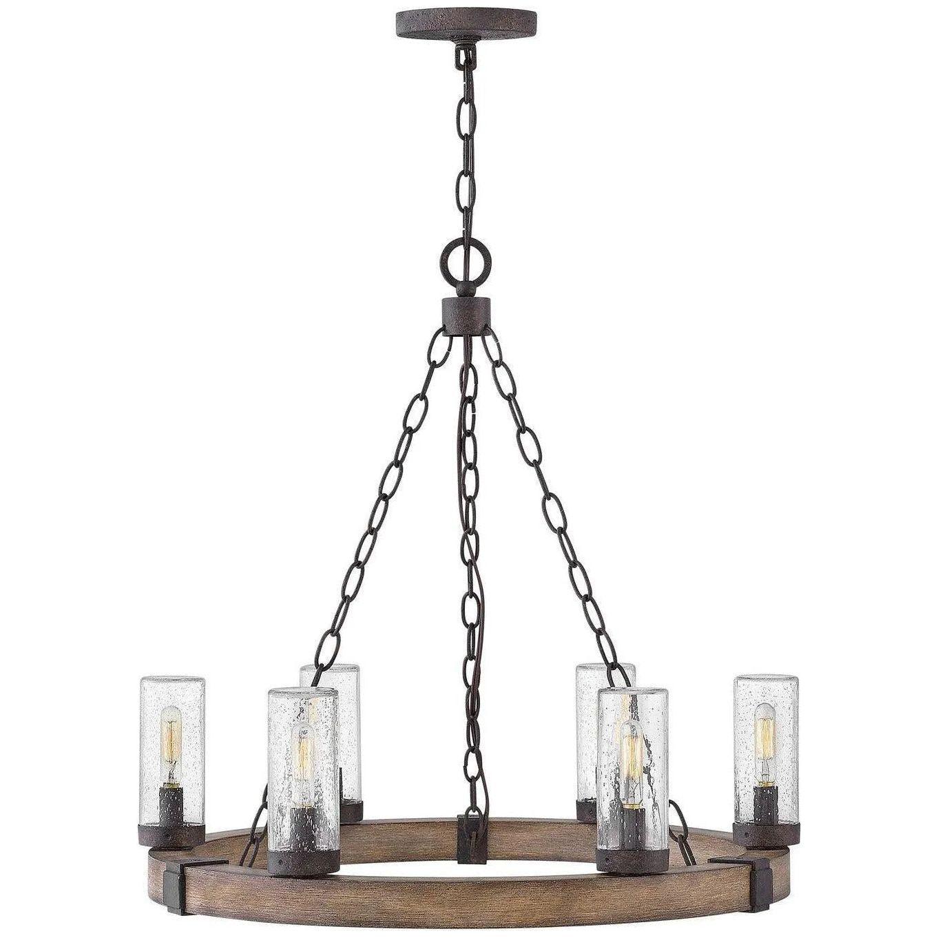 Hinkley Lighting - Sawyer 24-Inch Outdoor Hanging Lantern - 29206SQ - Canada Light Shop