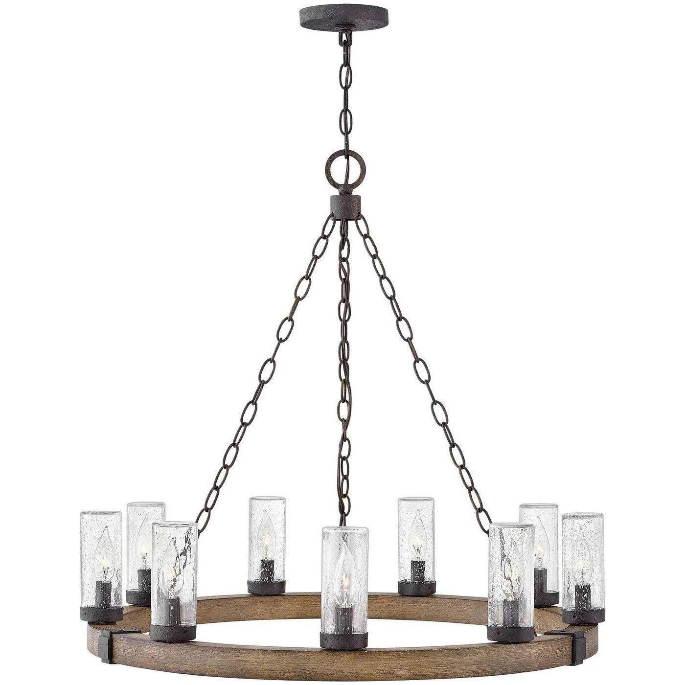 Hinkley Lighting - Sawyer 30-Inch Outdoor Hanging Lantern - 29208SQ - Canada Light Shop