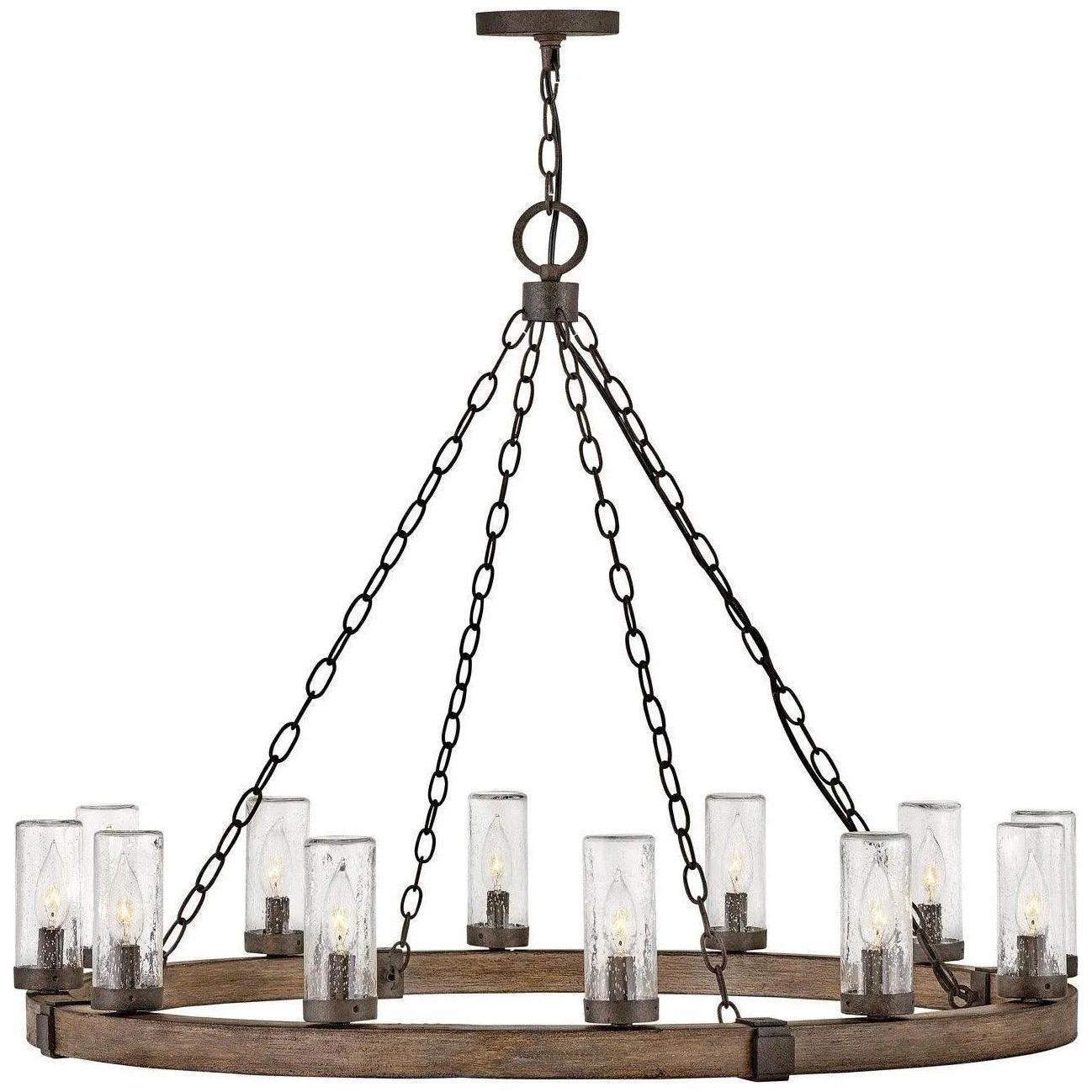 Hinkley Lighting - Sawyer 38-Inch Outdoor Hanging Lantern - 29207SQ - Canada Light Shop