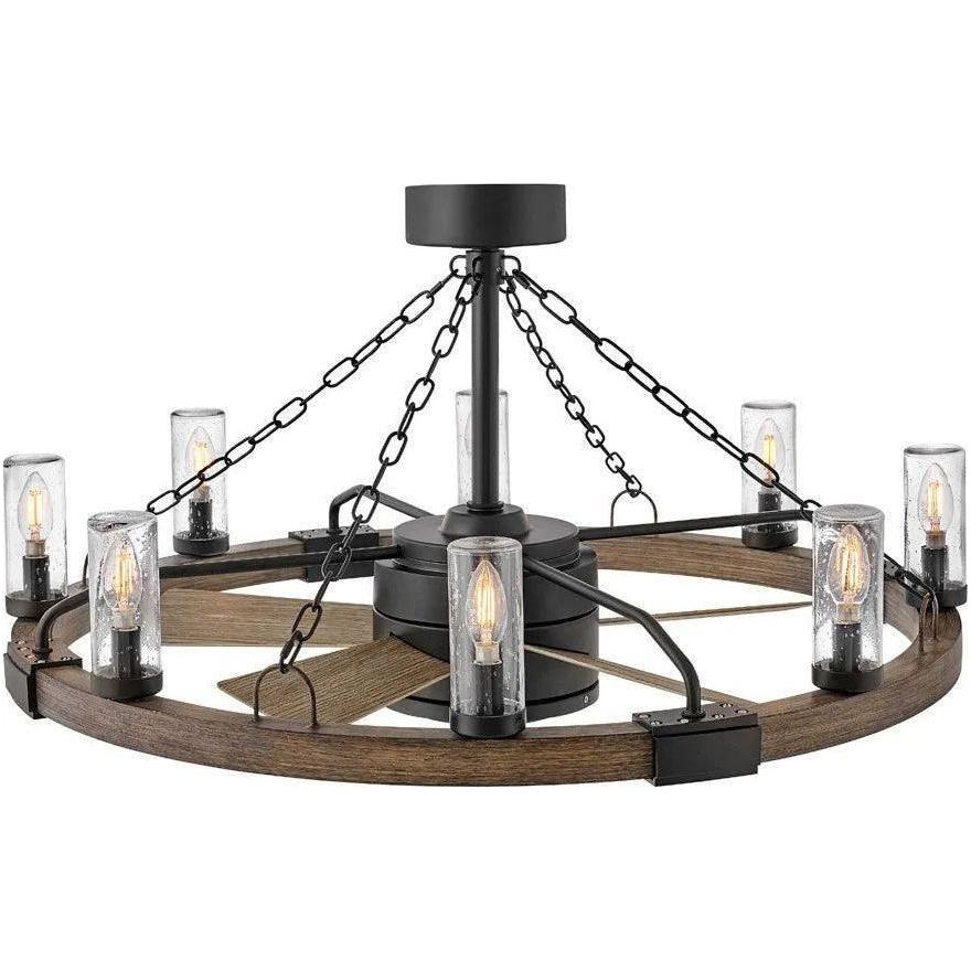 Hinkley Lighting - Sawyer with LED Fandelier - 902928FMB-LWD - Canada Light Shop